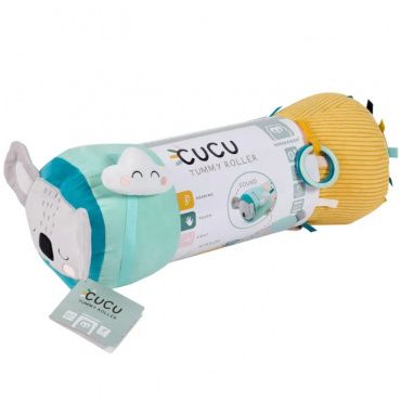 R0023_EKK  Игрушка развивающая серия "В мире животных" Валик детский 